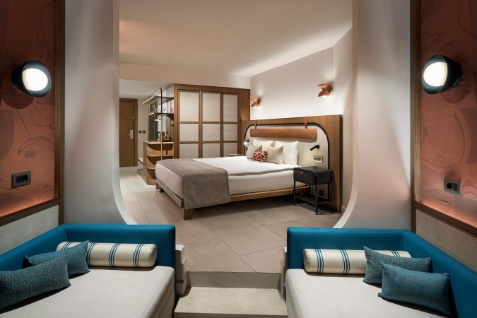 Deluxe Kısmi Deniz Manzaralı Geniş Oda